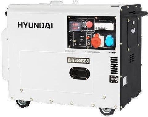 Дизельный генератор Hyundai DHY 8000SE-3 с АВР 6 кВт