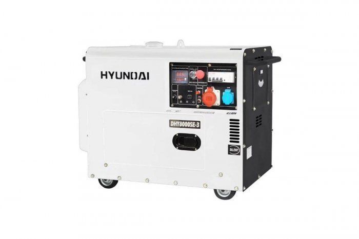 Дизельный генератор Hyundai DHY 8000SE-3 6 кВт