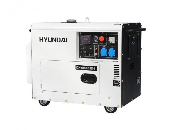 Дизельный генератор Hyundai DHY 8500SE-3 7 кВт