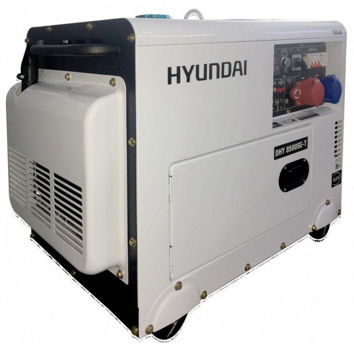 Дизельный генератор Hyundai DHY 8500SE-T с АВР 7 кВт