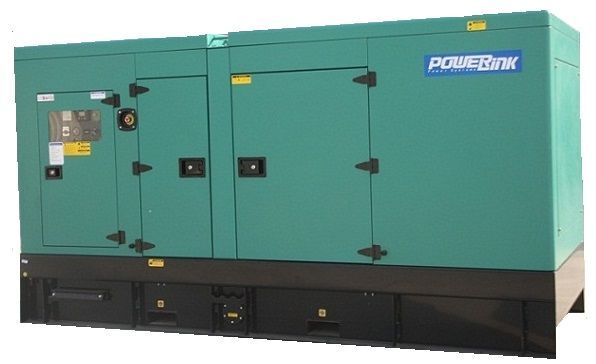 Дизельный генератор PowerLink GMS80PXS в кожухе с АВР 63 кВт