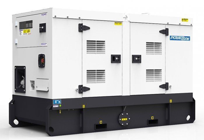 Дизельный генератор PowerLink GMS20PX в кожухе с АВР 16 кВт