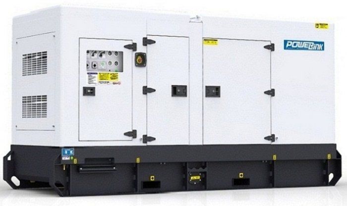 Дизельный генератор PowerLink GMS250CLS в кожухе с АВР 200 кВт