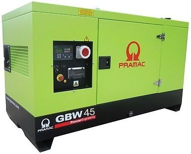 Дизельный генератор Pramac GBW 45 Y в кожухе 33 кВт