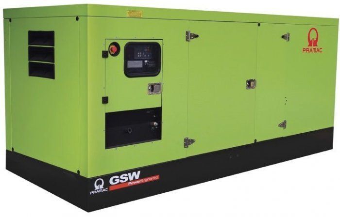 Дизельный генератор Pramac GSW 510 DO в кожухе 368 кВт