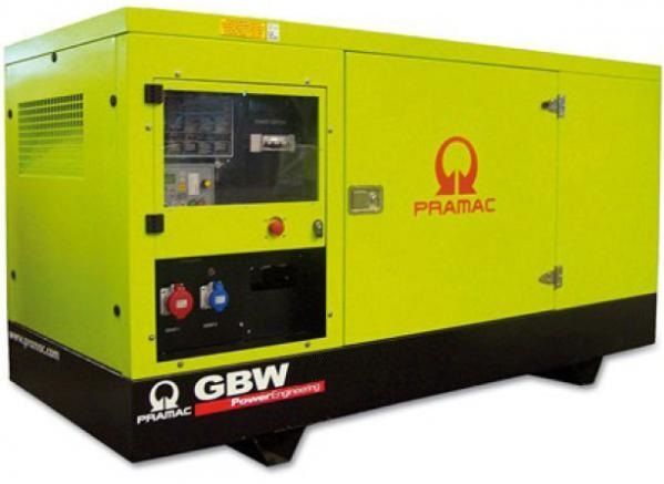 Дизельный генератор Pramac GSW220 V в кожухе с АВР 162 кВт