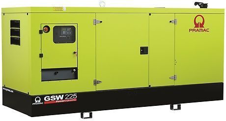Дизельный генератор Pramac GSW 225 I в кожухе 163 кВт