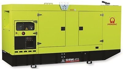 Дизельный генератор Pramac GSW 415 P в кожухе с АВР 285 кВт