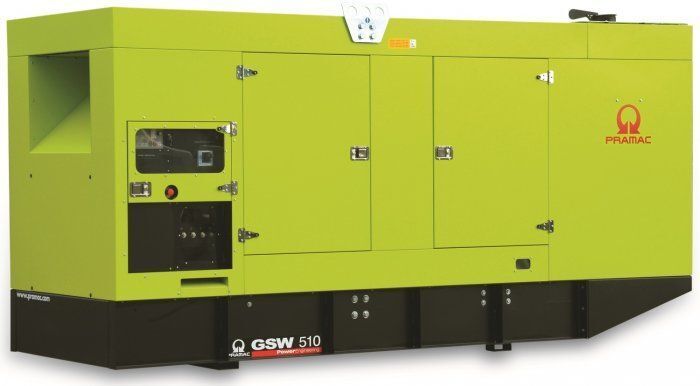 Дизельный генератор Pramac GSW 510 V в кожухе 364 кВт
