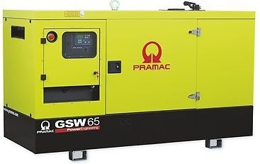 Дизельный генератор Pramac GSW 65 D в кожухе с АВР 48 кВт