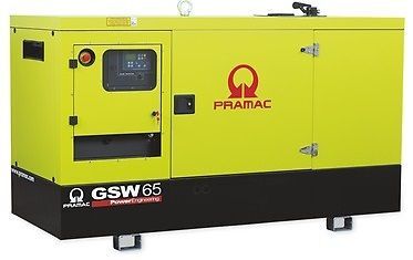 Дизельный генератор Pramac GSW 65 I в кожухе с АВР 48 кВт