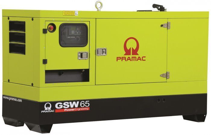 Дизельный генератор Pramac GSW 65 P в кожухе с АВР 48 кВт