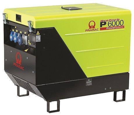 Дизельный генератор Pramac P 6000 4 кВт