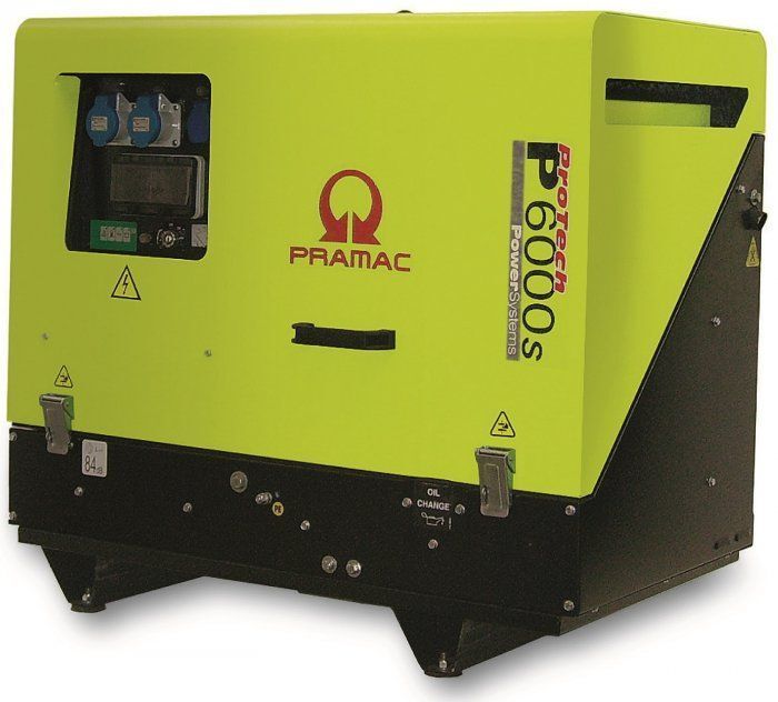 Дизельный генератор Pramac P 6000s 3 фазы 5 кВт