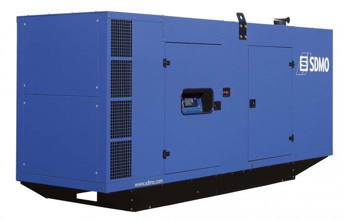 Дизельный генератор SDMO D830 в кожухе 600 кВт