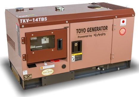 Дизельный генератор Toyo TKV-14TBS с АВР 9 кВт