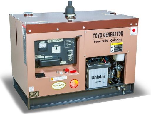 Дизельный генератор Toyo TKV-14TPC 9 кВт