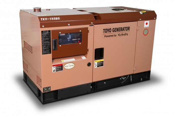 Дизельный генератор Toyo TKV-15SBS 12 кВт