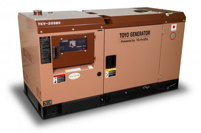 Дизельный генератор Toyo TKV-20SBS с АВР 16 кВт
