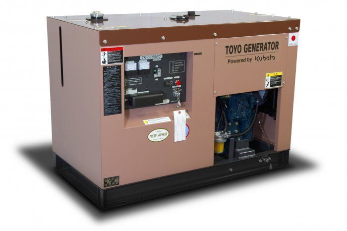 Дизельный генератор Toyo TKV-15SPC 12 кВт