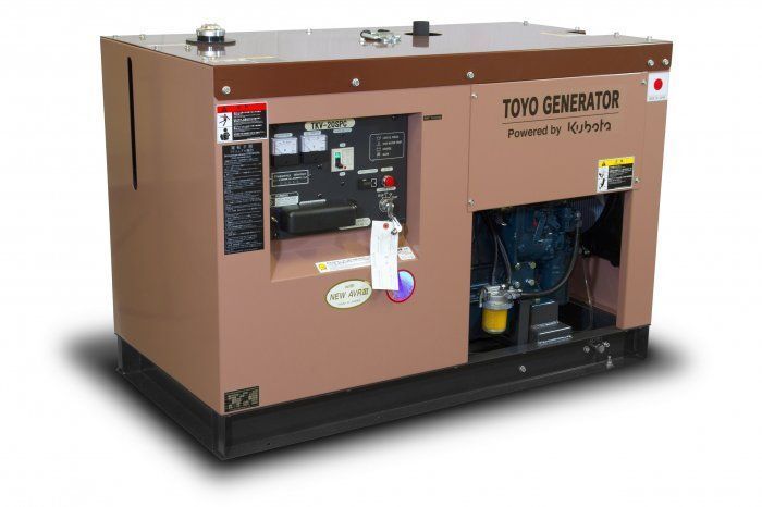 Дизельный генератор Toyo TKV-20SPC с АВР 16 кВт