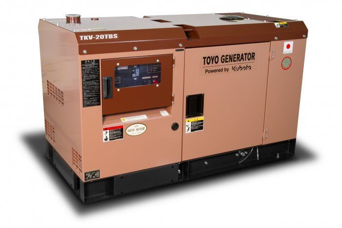 Дизельный генератор Toyo TKV-20TBS 12 кВт