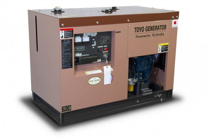 Дизельный генератор Toyo TKV-20TPC 12 кВт