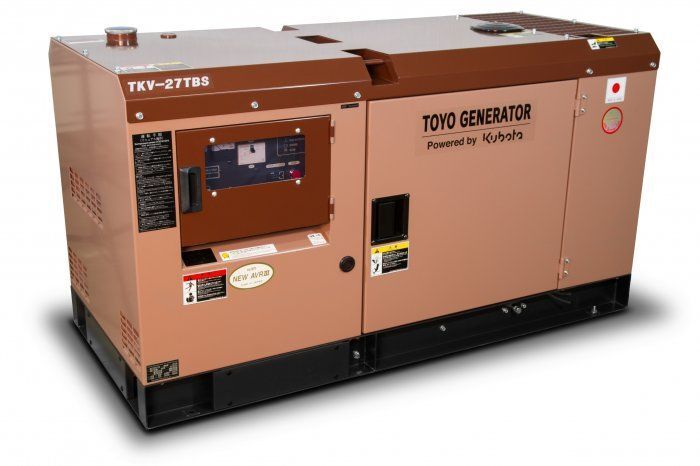 Дизельный генератор Toyo TKV-27TBS с АВР 16 кВт