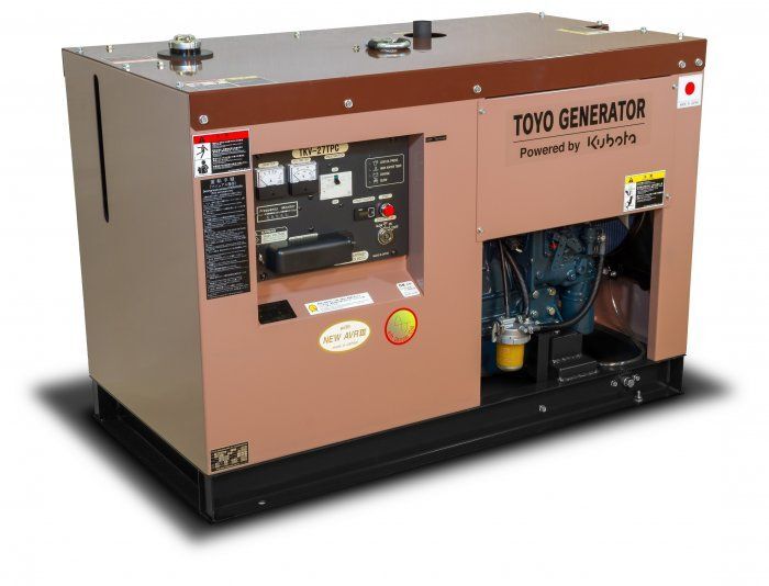 Дизельный генератор Toyo TKV-27TPC 16 кВт