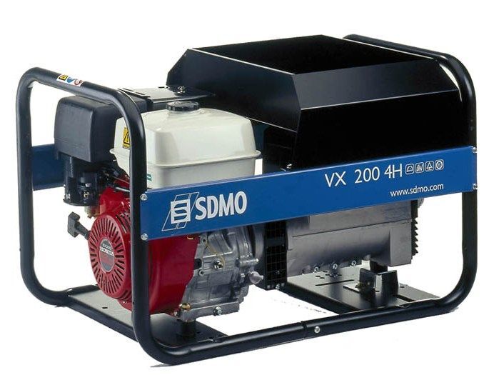 Сварочный генератор SDMO VX 200/4 H-C (VX 200/4 HS) 4 кВт