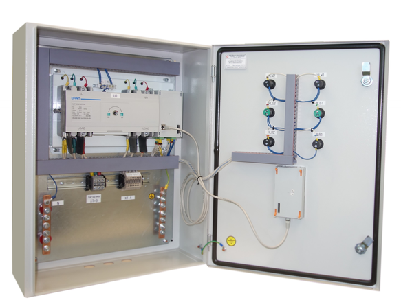 Шкаф автоматического ввода резерва АВР-40А-03-02 на базе моноблока Chint 20 кВт