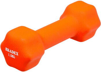 Гантель Bradex 1,5 кг, оранжевая SF 0541 1 5 кг оранжевая SF 0541