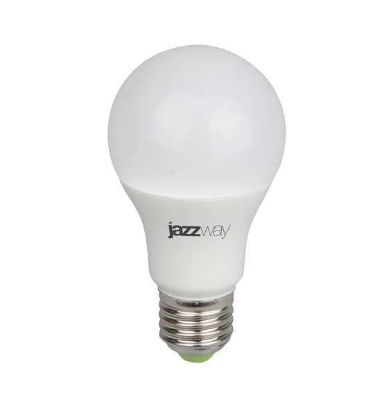 JazzWay Лампа светодиодная PPG A60 Agro 9Вт A60 грушевидная матовая E27 IP20 для растений frost JazzWay 5002395