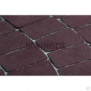 Плитка тротуарная Steingot, классика арко, цвет: темно-коричневая 