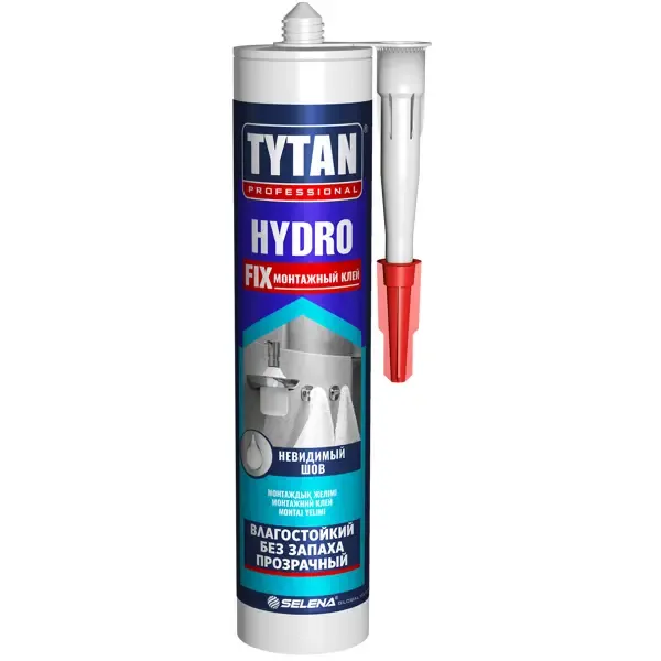 Клей монтажный Tytan Professional Hydro Fix 310 мл TYTAN None