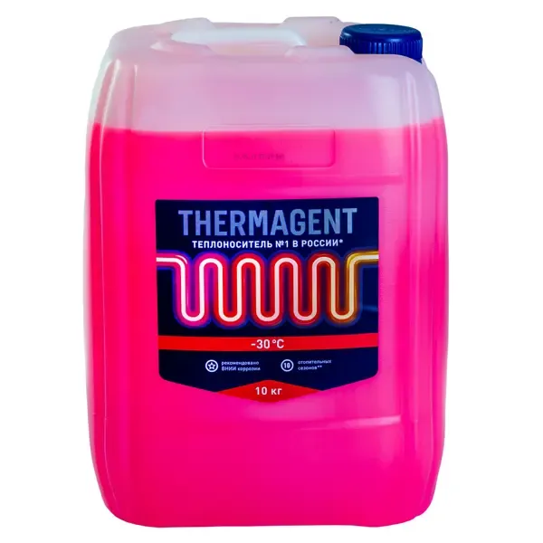 Теплоноситель Thermagent 910265 -30°C 10 кг этиленгликоль