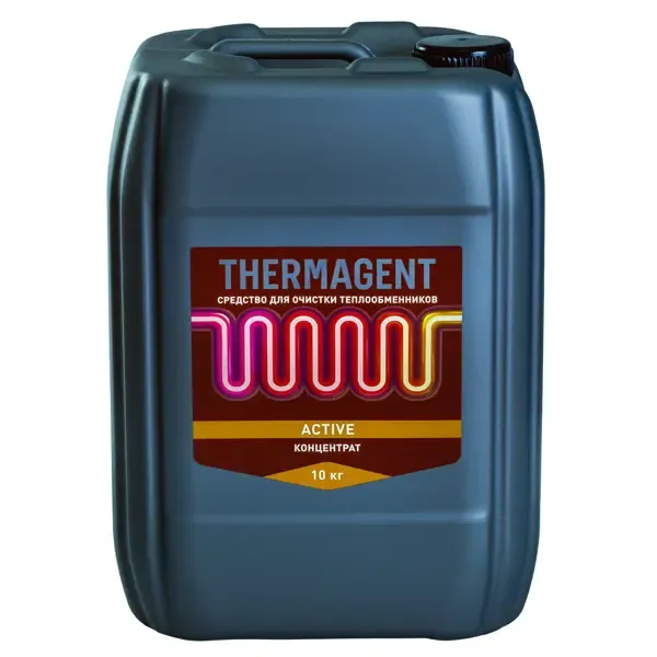 Средство для очистки теплообменных поверхностей Thermagent Active 645465 10 кг концентрат THERMAGENT None