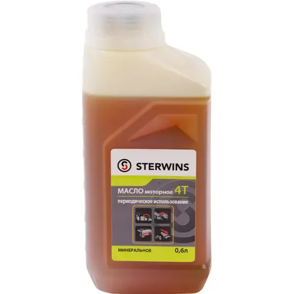 Масло моторное 4Т Sterwins SAE-30 минеральное 0.6 л STERWINS масло