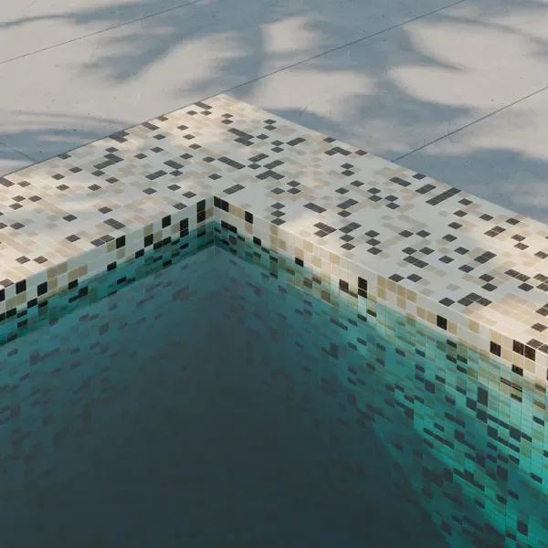 Мозаика стеклянная Artens Swam 32.7x32.7 см цвет бежево-коричневый ARTENS GP-09 Swam
