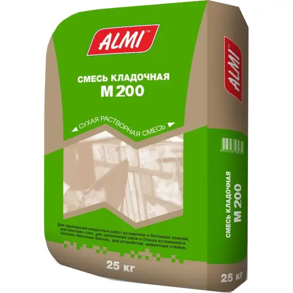 Кладочная смесь Almi М200 25 кг