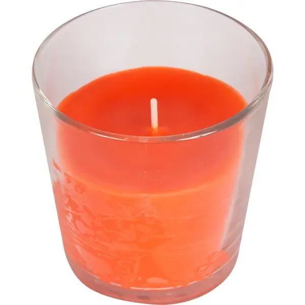 Свеча ароматизированная в стакане Апельсин с бергамотом Без бренда апельсин с бергамотом