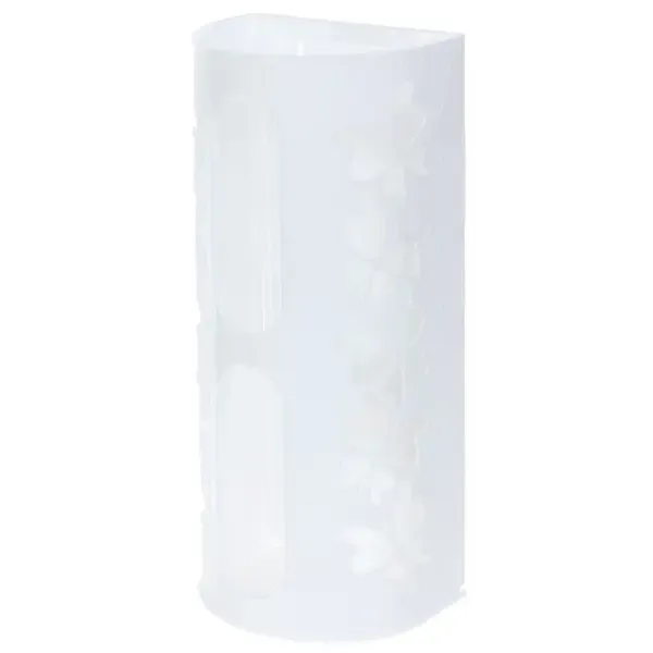 Корзина для пакетов Berossi Fly 37.4x13.2x17.1 см пластик цвет белый