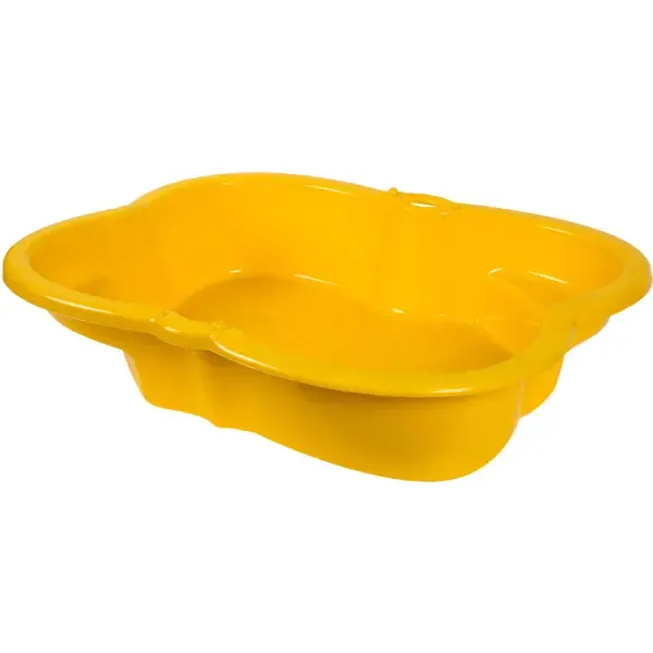 Песочница детская 96x72 см пластик цвет жёлтый ТУБА-ДУБА None