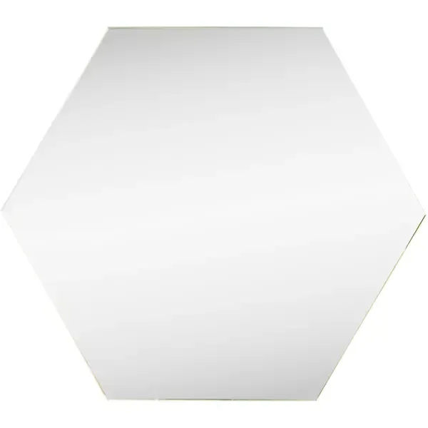 Зеркальная плитка Omega Glass NNLM61 сота 20x17.3 см глянцевая цвет серебро 1 шт. OMEGA GLASS LM61 NNLM
