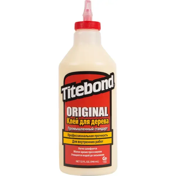 Клей столярный Titebond «Original» цвет кремовый 946 мл TITEBOND None