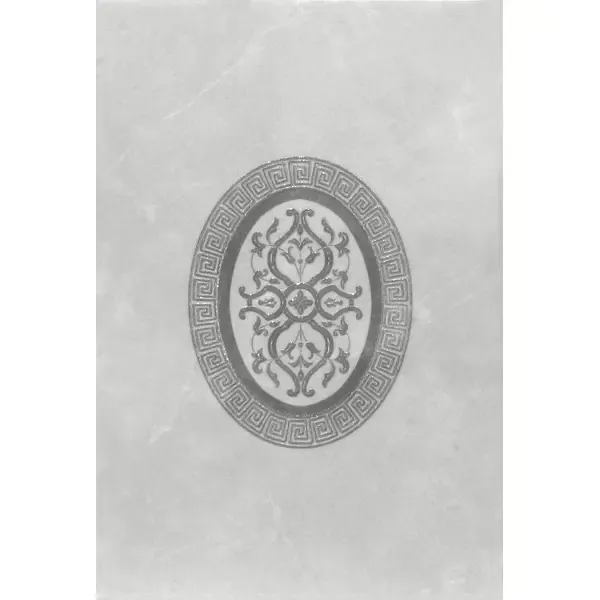 Декор настенный Шахтинская Плитка Дора 20x30 см глянцевый цвет серый ШАХТИНСКАЯ ПЛИТКА Дора декор