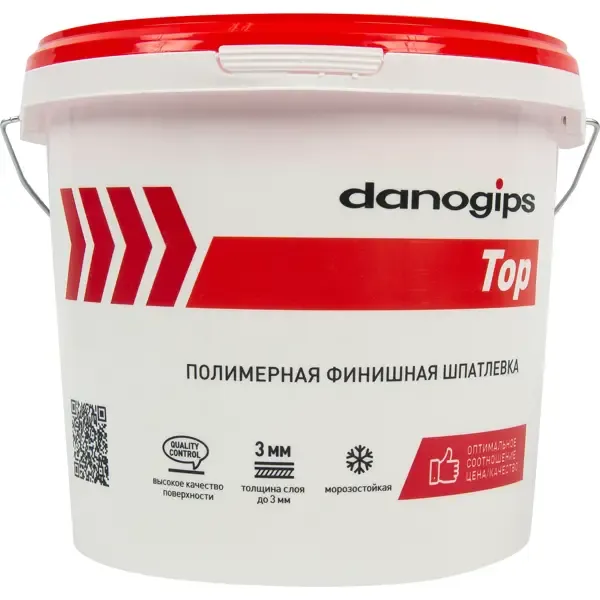 Шпаклевка готовая финишная Danogips Dano Top 5 кг DANOGIPS