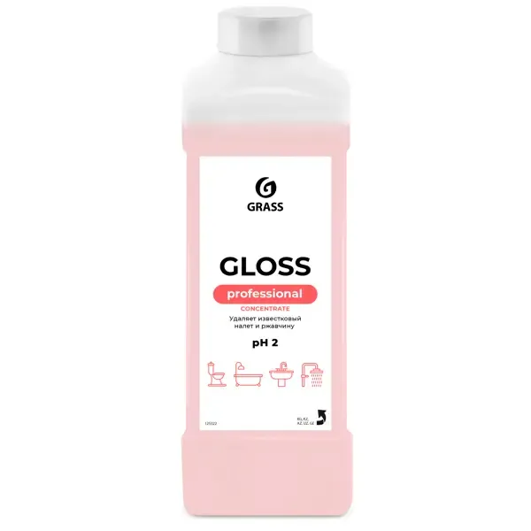 Чистящее средство для сантехники Grass Gloss Concentrate 1 л