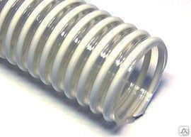 Полиуретановый абразивостойкий рукав с ПВХ спиралью Food-LPU диаметр 100 мм