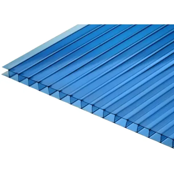 Поликарбонат сотовый 3.5 мм 2.1x3 м синий